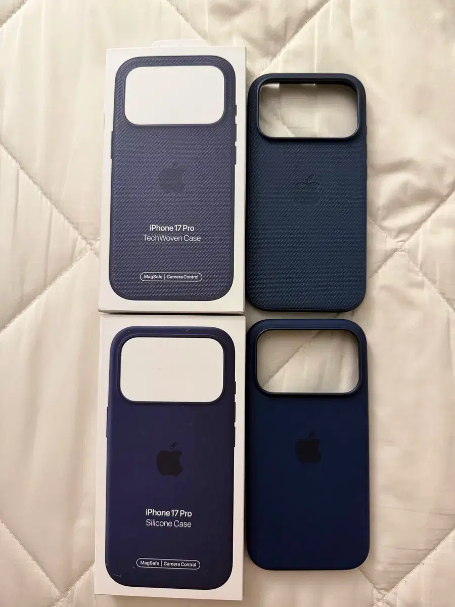 純正/新品】iPhone17 Pro TechWoven Case Blue 純正品MagSafe